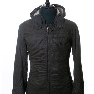 Hugo Boss Gray Omito-W Hooded Jacket